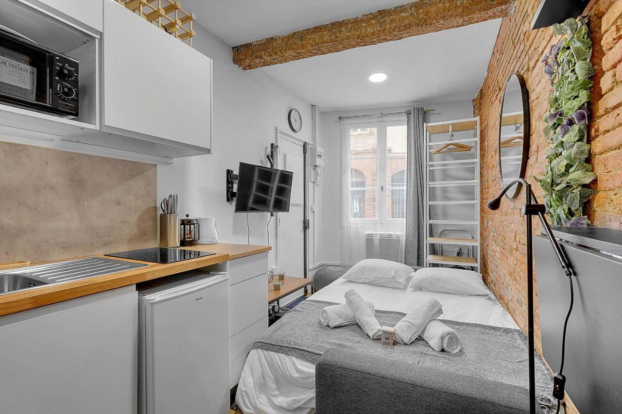 Getaway For 2 Beautiful Studio Near The Garonne Toulouse Exterior photo